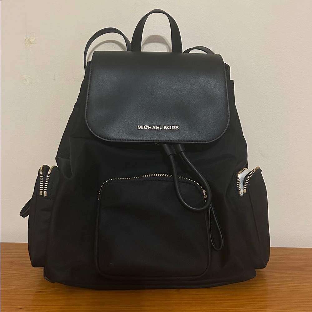 Michael Kors Abbey Black Backpack